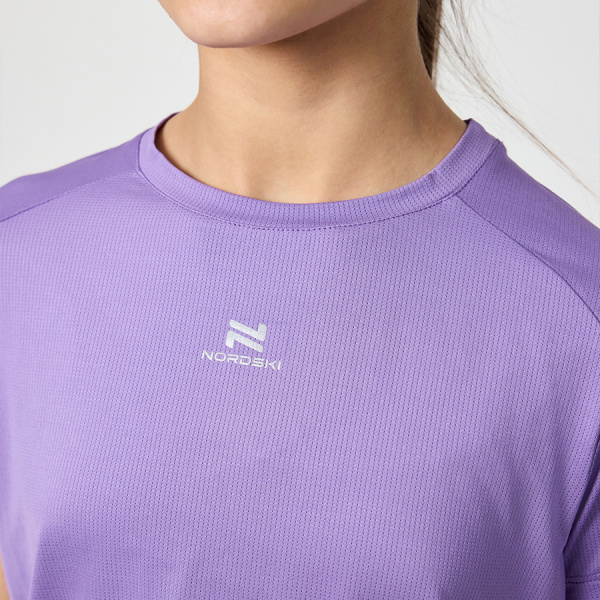 Футболка Nordski Jr. Run 2.0 Purple