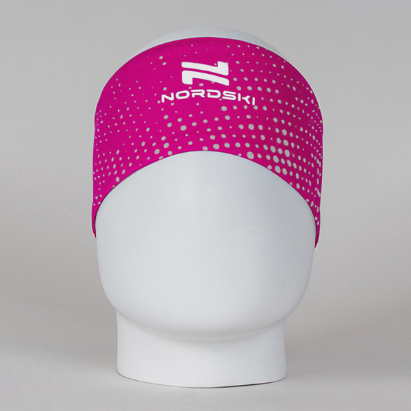 Гоночная повязка Nordski Pro Fuchsia/Candy Pink