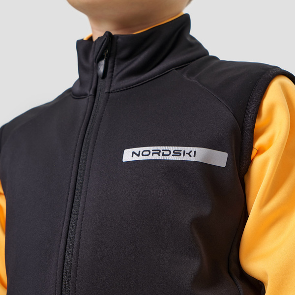 Жилет тренировочный Nordski Jr. Core Black