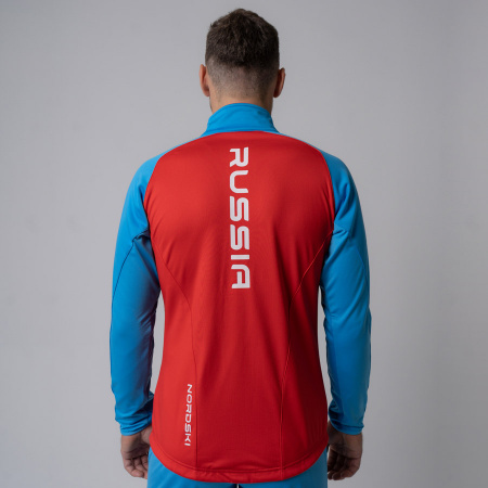 Разминочная куртка Nordski Premium red/blue