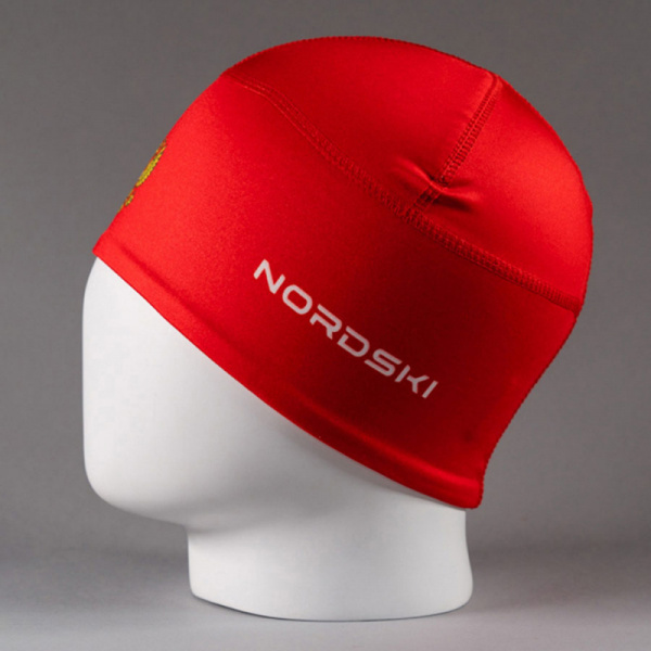 Тренировочная шапка Nordski Active Red