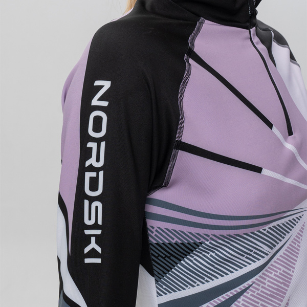 Гоночный костюм Nordski Heat Black/Lavender