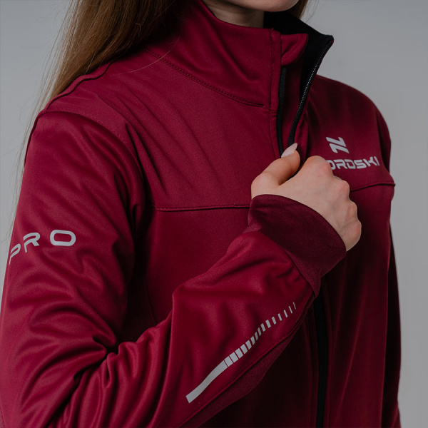 Разминочный костюм NORDSKI Jr. Pro wine