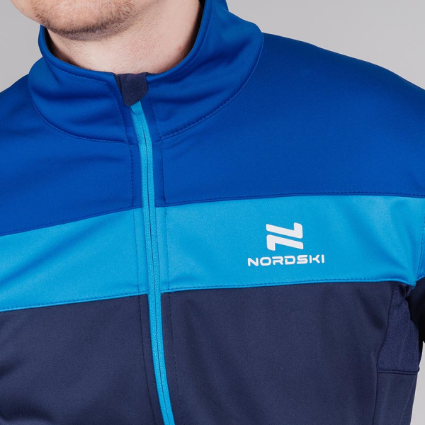 Разминочный костюм Nordski Drive blueberry/blue