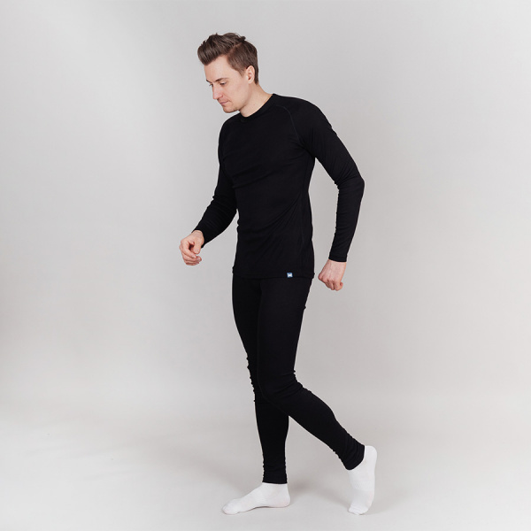Комплект мужского термобелья NORDSKI WARM BLACK