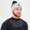 Шапка Nordski Severe Black/Grey/White