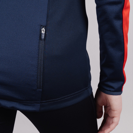 Разминочная куртка Nordski Jr.Premium Blueberry/Red