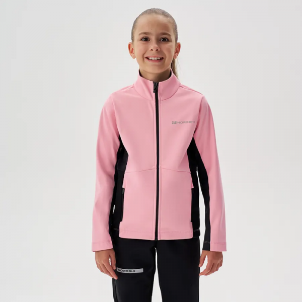Тренировочная куртка Nordski Jr. Advance Candy Pink/Black