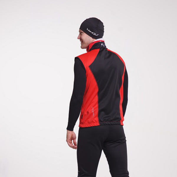 Жилет разминочный Nordski Jr.Premium Red/Black/18
