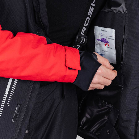 Горнолыжная куртка NORDSKI Extreme black/red
