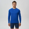 Футболка Nordski Run 2.0 Aster Blue с длинным рукавом