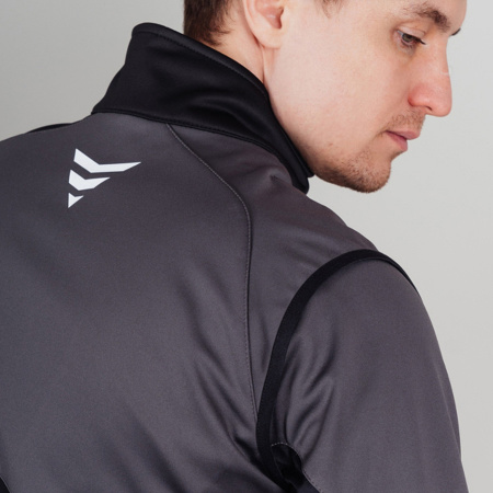 Жилет разминочный Nordski Premium Black/Graphite