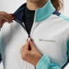 Тренировочная куртка Nordski Advance White/Mint/Titan W