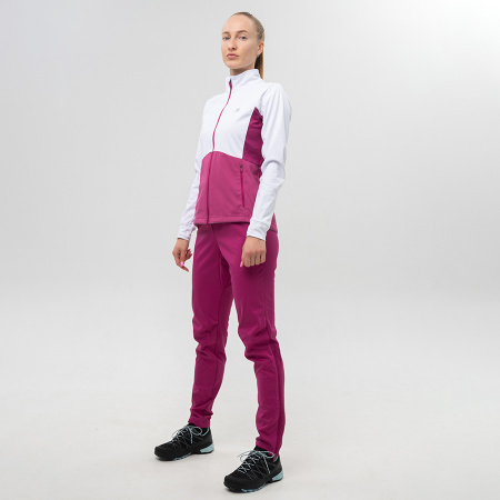 Тренировочная куртка Nordski Pro Fuchsia/White W