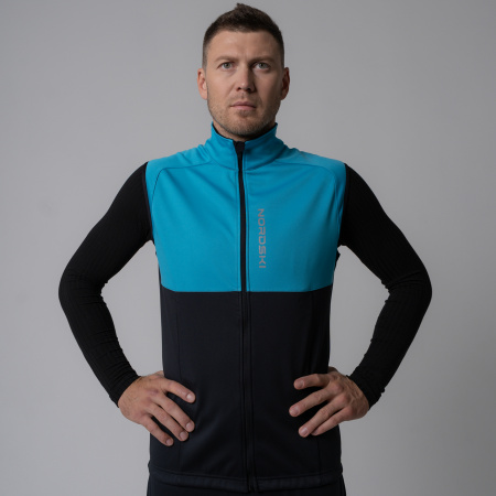 Жилет разминочный Nordski Premium Breeze/Black