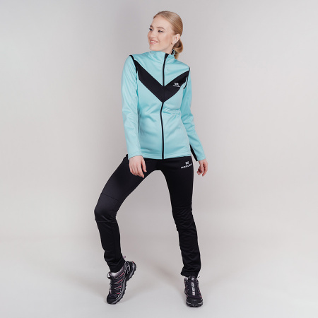 Жилет разминочный Nordski BASE Mint/Black W