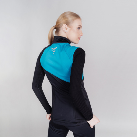 Жилет разминочный Nordski Premium Blue/Black W