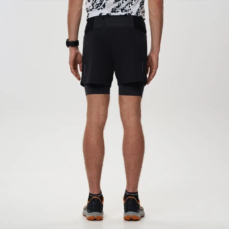 Шорты 2 в 1 Nordski Trail Black