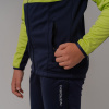 Разминочная куртка Nordski Jr.Premium Green/Blueberry