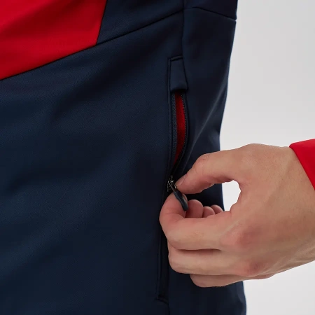 Тренировочная куртка Nordski Advance Red/Titan
