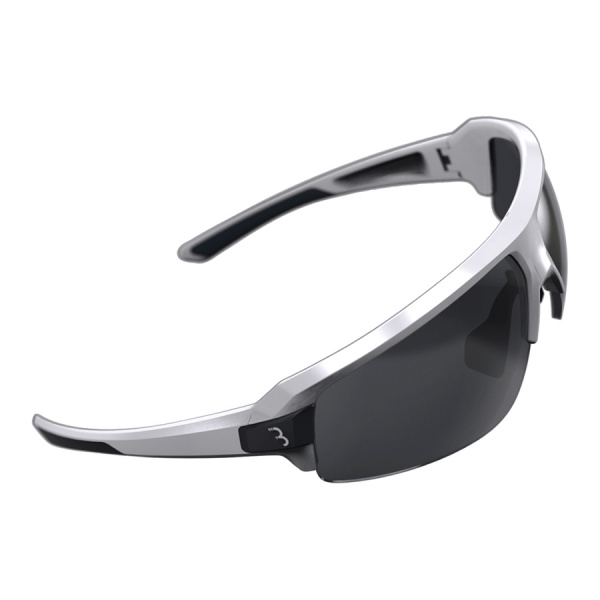 Очки солнцезащитные BBB 2020 Impulse Glossy White/Smoke MLC + Yellow + Clear (б/р)