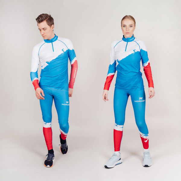 Гоночный костюм Nordski Premium Blue Rus