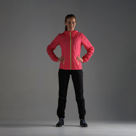Ветровка Nordski Run Pink/Yellow W