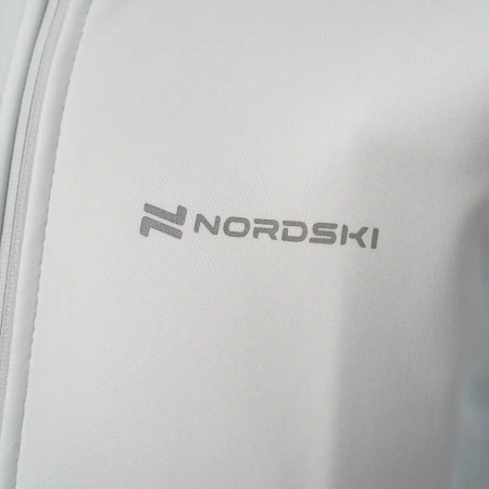 Тренировочная куртка Nordski Advance White/Mint/Titan W