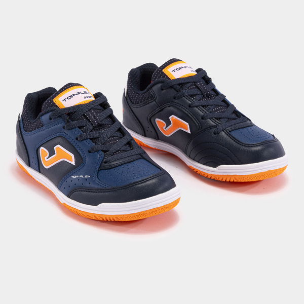 Футбольные кроссовки JOMA SERIE TOP FLEX JR Синий Оранжевый Подошва IN 