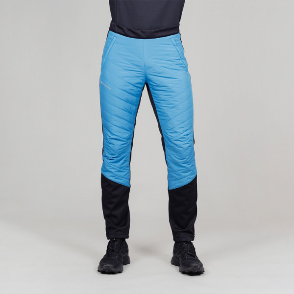 Брюки Nordski Hybrid Warm Light Blue/Black
