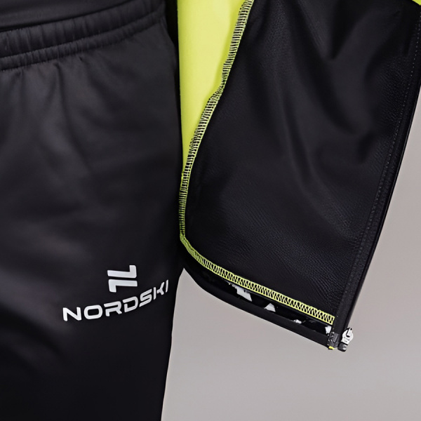 Разминочный костюм Nordski Base Lime/Black