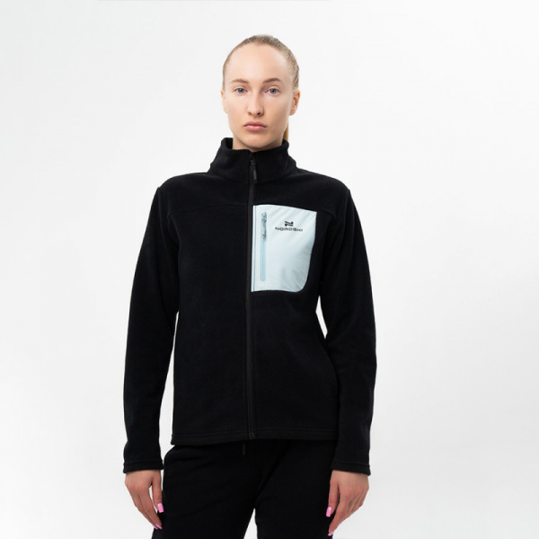 Толстовка Nordski Heat Black/Aqua W