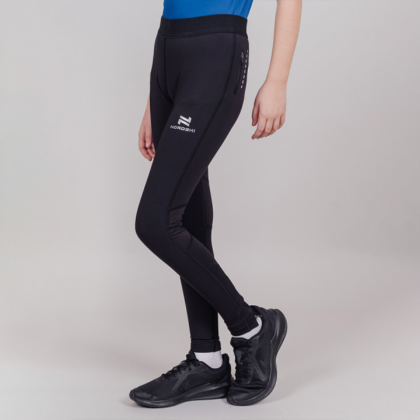 Лосины Nordski Jr. Pro Black