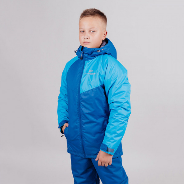 Утепленная куртка Nordski Kids Premium-Sport Blue/True Blue