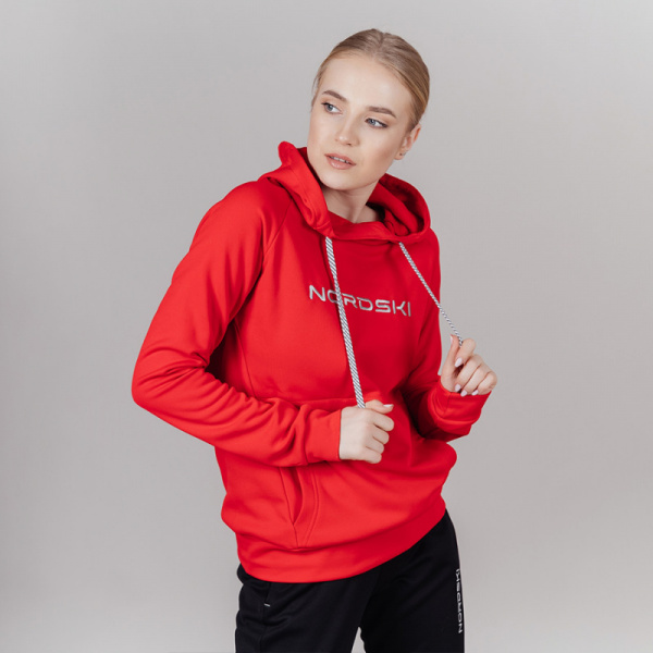 Толстовка Nordski Kangaroo Red W