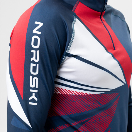 Гоночный костюм Nordski Heat Blue/Red