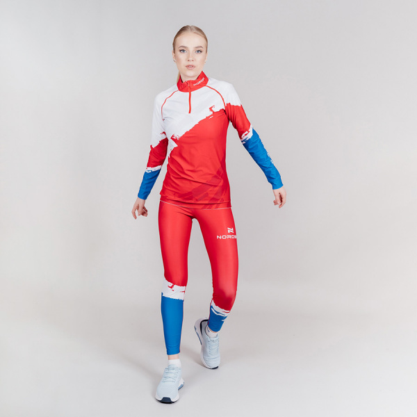 Гоночный костюм Nordski Jr.Premium Red Rus