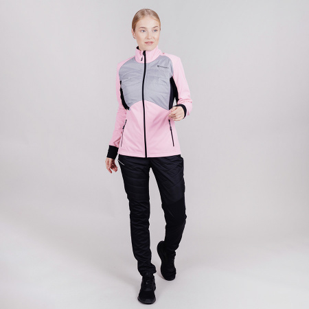 Куртка Nordski Hybrid Candy Pink/Grey W