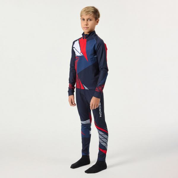 Гоночный костюм Nordski Jr. Heat Blue/Red