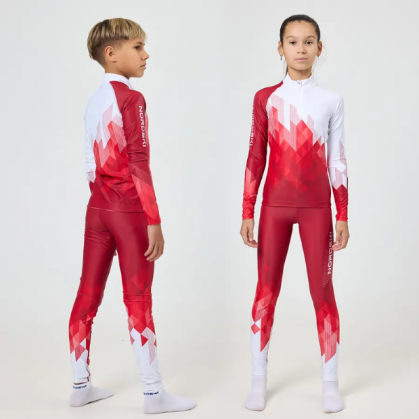 Гоночный костюм Nordski Jr. Race Red