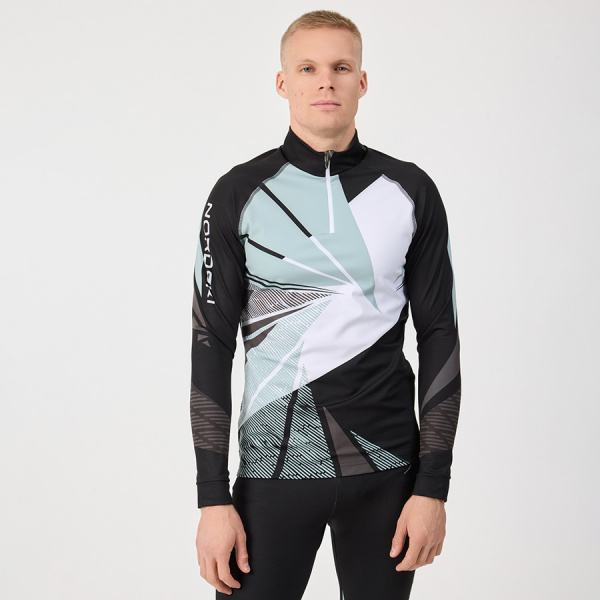 Гоночный костюм Nordski Heat Black/Ice Mint