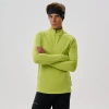 Лонгслив Nordski Winter Running Lime