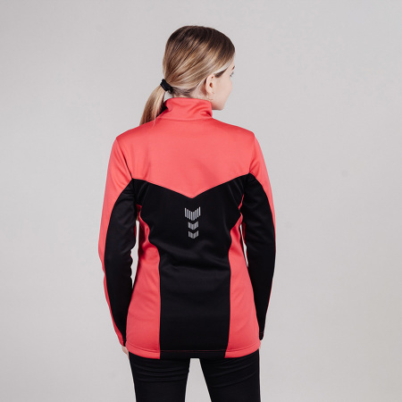 Разминочная куртка Nordski Jr.Base pink/black
