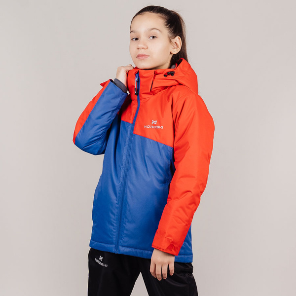 Утепленная куртка Nordski Kids Active True Blue/Red