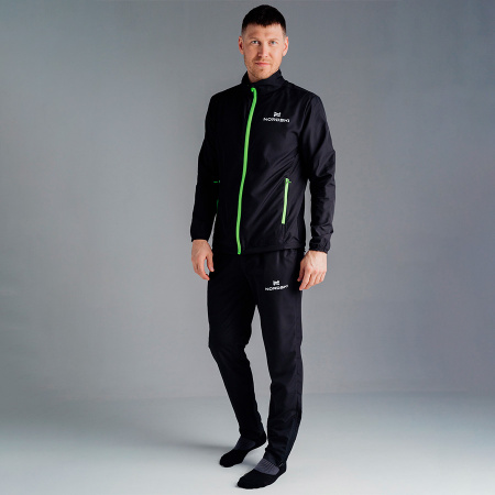 Ветровка Nordski Motion Black/Yellow Q