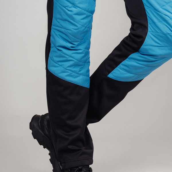 Брюки Nordski Hybrid Warm Light Blue/Black