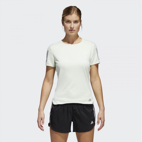 Футболка ADIDAS RS SS TEE W AERGRN VERAER