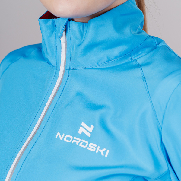 Ветровка Nordski Jr.Premium Blue/Red Q/18