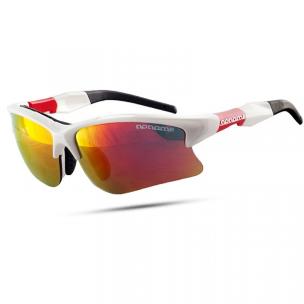 Очки NONAME WOLF RACING GLASES бел./красн. оправа