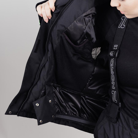 Горнолыжная куртка NORDSKI Extreme black/lime W